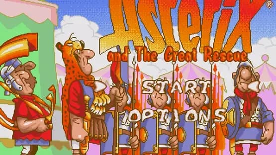 Astérix and the Great Rescue — Screenshoty