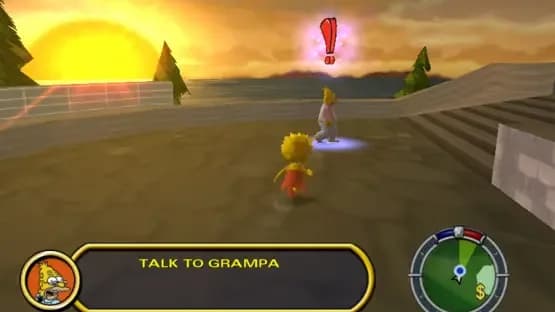 The Simpsons: Hit & Run — Screenshoty