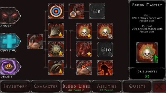 Vampire's Fall: Origins — Screenshoty