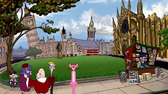 The Pink Panther's Passport to Peril — Screenshoty