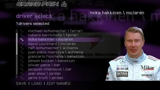Grand Prix 4 — Screenshoty