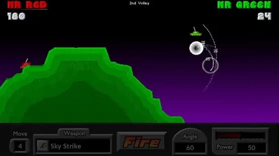 Pocket Tanks — Screenshoty