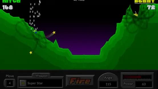 Pocket Tanks — Screenshoty