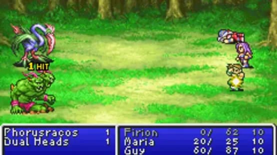Final Fantasy I & II: Dawn of Souls — Screenshoty
