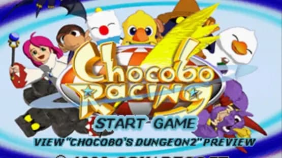 Chocobo Racing — Screenshoty