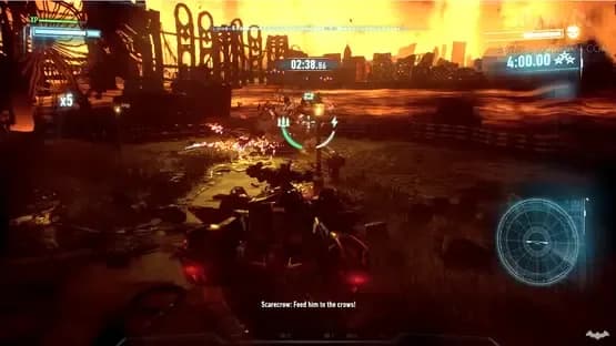 Batman: Arkham Knight - PlayStation Exclusive Scarecrow Nightmare Missions — Screenshoty