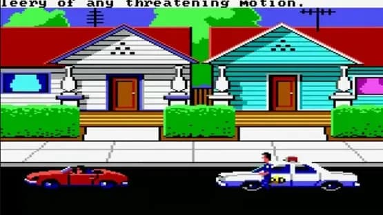 Police Quest: In Pursuit of the Death Angel — Screenshoty