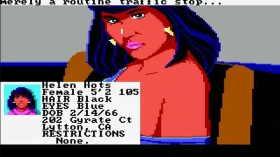 Police Quest: In Pursuit of the Death Angel — Screenshoty