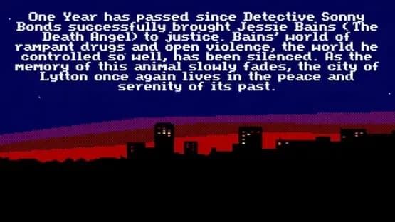 Police Quest II: The Vengeance — Screenshoty