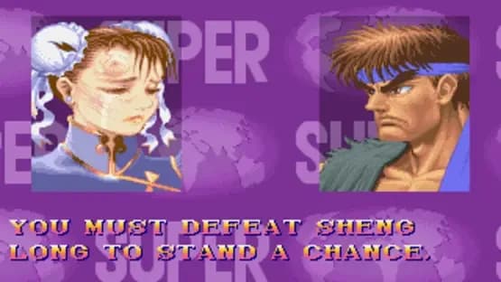 Super Street Fighter II Turbo — Screenshoty