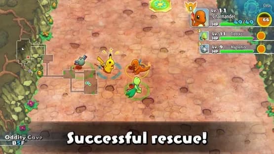 Pokémon Mystery Dungeon: Rescue Team DX — Screenshoty