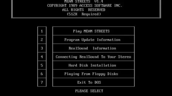 Tex Murphy: Mean Streets — Screenshoty