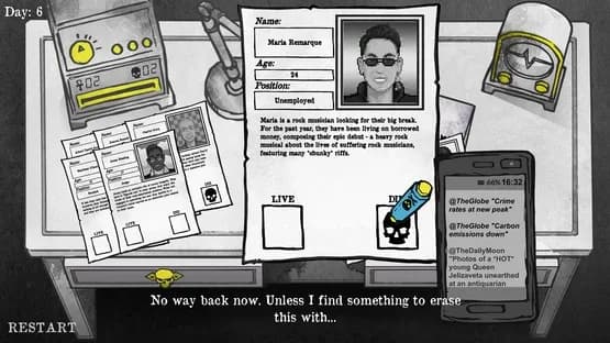 Death and Taxes — Screenshoty