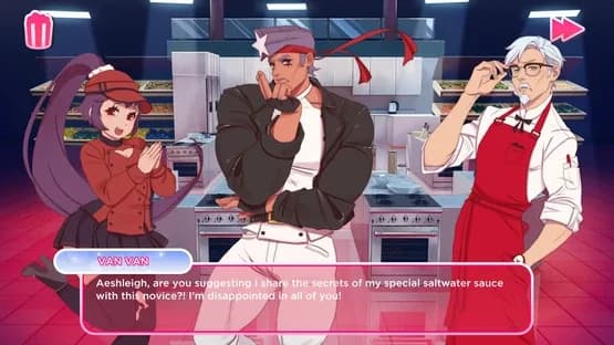 I Love You, Colonel Sanders! A Finger Lickin' Good Dating Simulator — Screenshoty