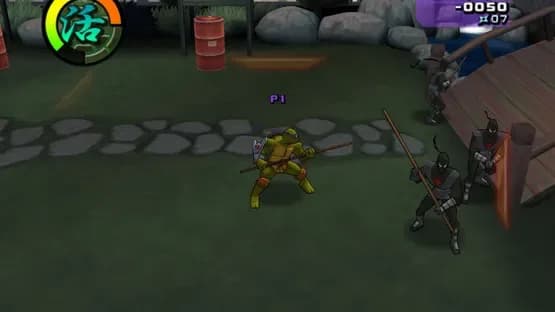 Teenage Mutant Ninja Turtles 2: Battle Nexus — Screenshoty
