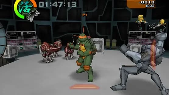 Teenage Mutant Ninja Turtles 2: Battle Nexus — Screenshoty