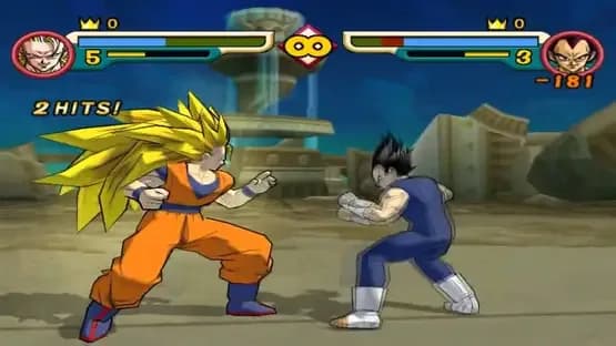 Dragon Ball Z: Budokai 2 — Screenshoty