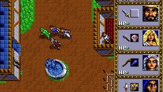 Dungeons & Dragons: Warriors of the Eternal Sun — Screenshoty