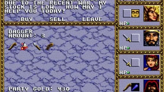 Dungeons & Dragons: Warriors of the Eternal Sun — Screenshoty