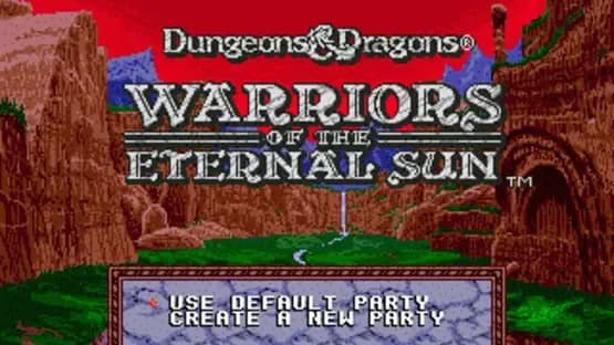 Dungeons & Dragons: Warriors of the Eternal Sun — Screenshoty