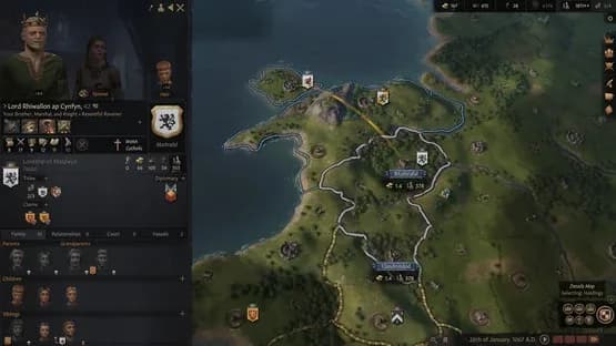 Crusader Kings III — Screenshoty