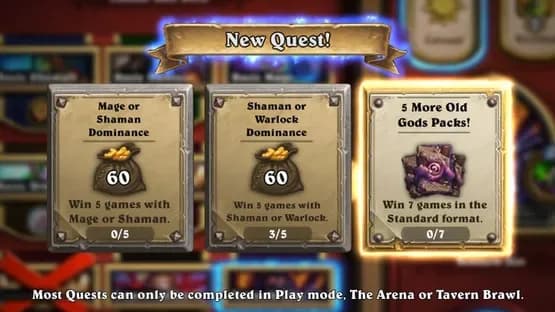 Hearthstone: Whispers of Old Gods — Screenshoty