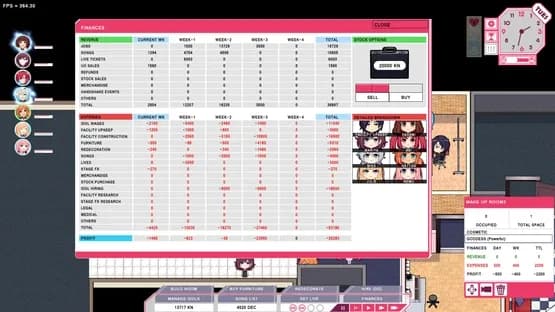 Shining Song Starnova: Idol Empire — Screenshoty