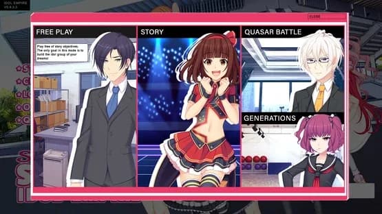 Shining Song Starnova: Idol Empire — Screenshoty