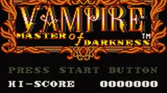 Vampire: Master of Darkness — Screenshoty