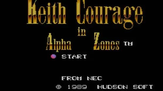 Keith Courage in Alpha Zones — Screenshoty