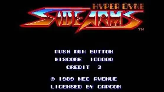 Hyper Dyne: Side Arms — Screenshoty