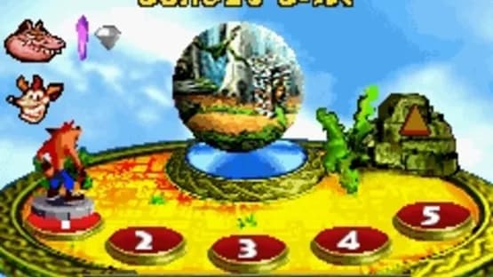 Crash Bandicoot: The Huge Adventure — Screenshoty