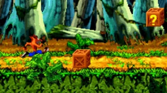 Crash Bandicoot: The Huge Adventure — Screenshoty