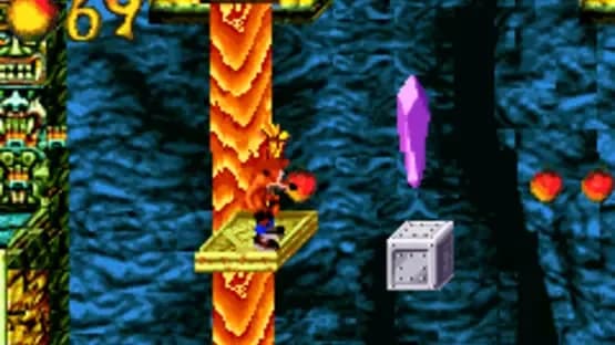 Crash Bandicoot: The Huge Adventure — Screenshoty