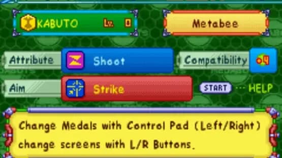 Medabots: Metabee — Screenshoty