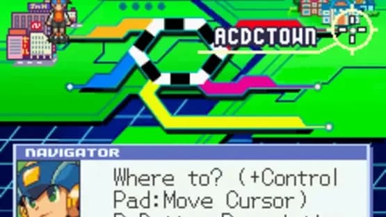 Mega Man Battle Network 4: Red Sun — Screenshoty