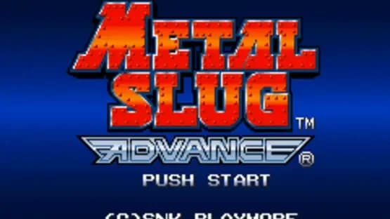 Metal Slug Advance — Screenshots