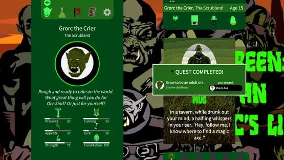 Green: An Orc's Life — Screenshots
