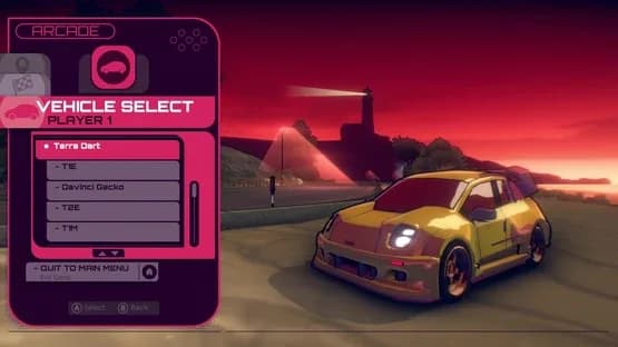 Inertial Drift — Screenshoty