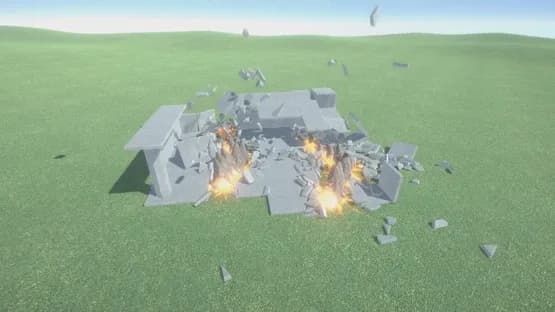 Destructive physics — Screenshoty