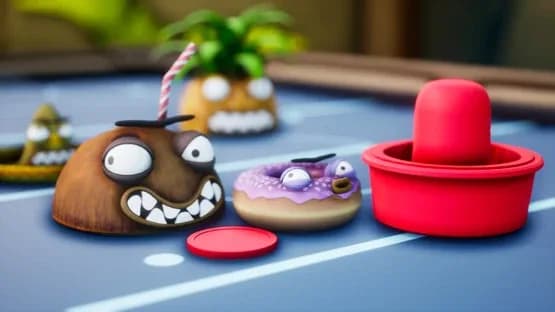 Tropical Air hockey — Screenshoty