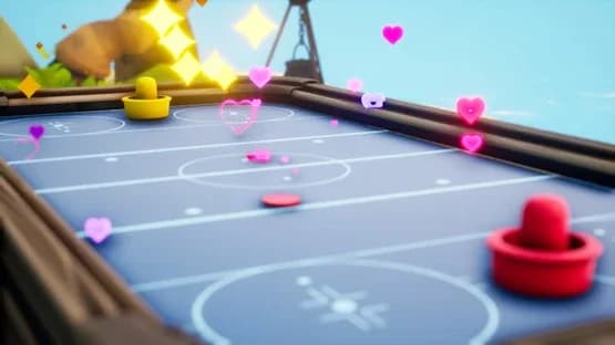 Tropical Air hockey — Screenshoty
