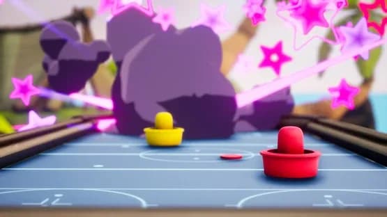 Tropical Air hockey — Screenshoty