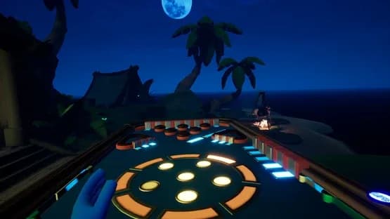 Tropical Air hockey — Screenshoty