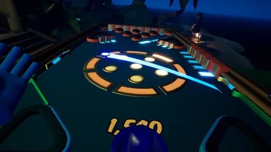 Tropical Air hockey — Screenshoty