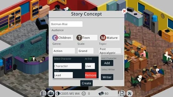 Comic Book Tycoon — Screenshots