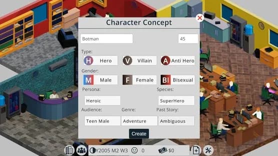 Comic Book Tycoon — Screenshots