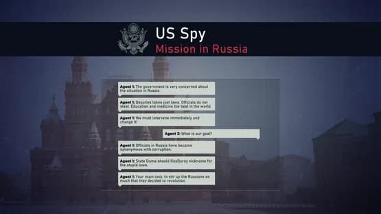 US Spy: Mission in Russia — Screenshots