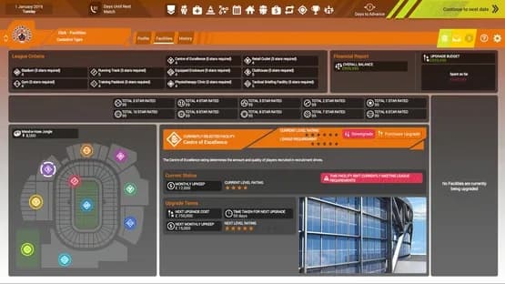 Rugby League Team Manager 3 — Screenshoty