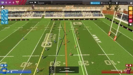 Rugby League Team Manager 3 — Screenshoty